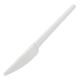 thumbnail image 3 of Cuchillo biodegradable compostable pack 50 unidades Blanco, 3 of 3