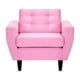 thumbnail image 1 of Sofa Bote 1c Felpa 00 Rosado, 1 of 6