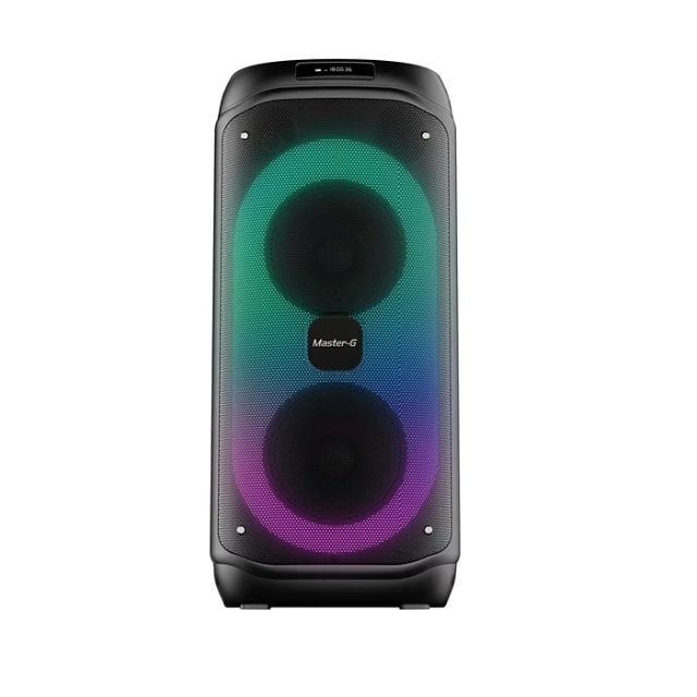 Master - G - Parlante Karaoke Bluetooth Raptor 8x2 Con Micrófono Color Negro
