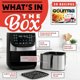 thumbnail image 2 of Freidora de aire Gourmia 8 Qt Digital FryForce360 de acero, 2 of 3