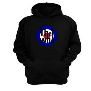 Genérico - Polerón Canguro The Who Negro Talla L Unisex