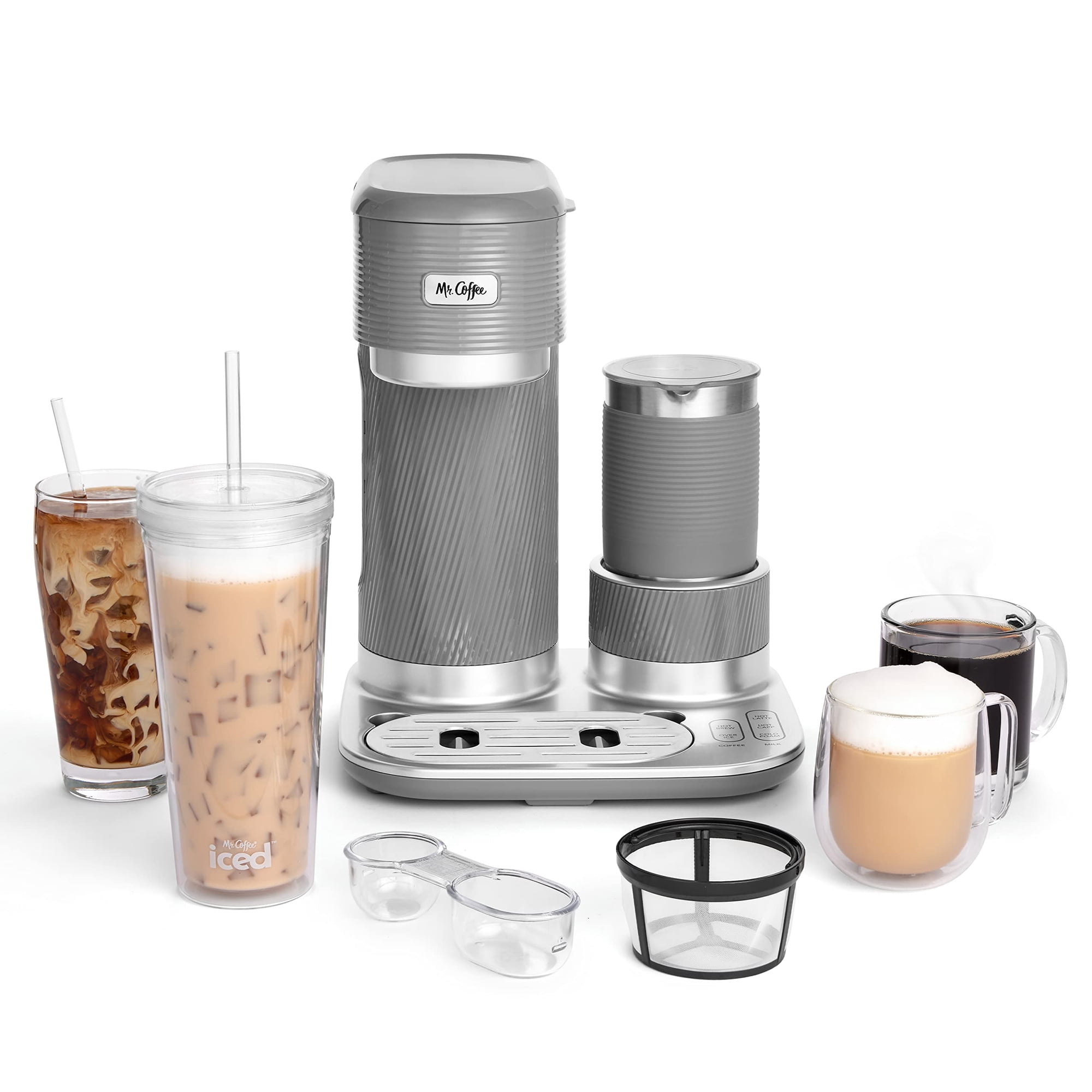 Cafetera Mr. Coffee Latte Lux Iced Hot 4 En 1, 520 Ml