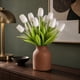 thumbnail image 5 of Ramo Tulipanes Artificiales 12 Uds Decoracion Hogar Tulipan blanco Talla Única, 5 of 8