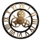 thumbnail image 5 of Reloj De Pared De Madera Retro Grande 3D Regalo De Calentamiento De La Casa Número Romano 40 Cm, 5 of 5