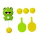thumbnail image 1 of Juego De Entrenamiento De Tenis De Mesa Con Forma De Rana Colgante, Equipo De Práctica De Tenis Para Actividades Con 4 Pelotas, 1 of 3