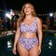 thumbnail image 3 of Agnes Orinda Bikini de Dos Piezas para Mujer de Talla Grande para Escuela y Universidad con Estampado, Cordón, Frente Retorcido, Push Up, Cintura Alta, 3 of 9