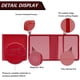 thumbnail image 4 of CADDY Peisicne Pack de 2, rojo, cierre magnético, 4 of 7