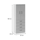 thumbnail image 5 of Closet 2 Puertas 4 Cajones Blanco, 5 of 5