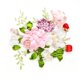 thumbnail image 4 of Kits de bordado de cinta DIY Kit de pintura de la flor Estampado punto de cruz 02, 4 of 5