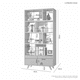 thumbnail image 3 of LIBRERO GIGA 91x179x39 CAF, 3 of 4
