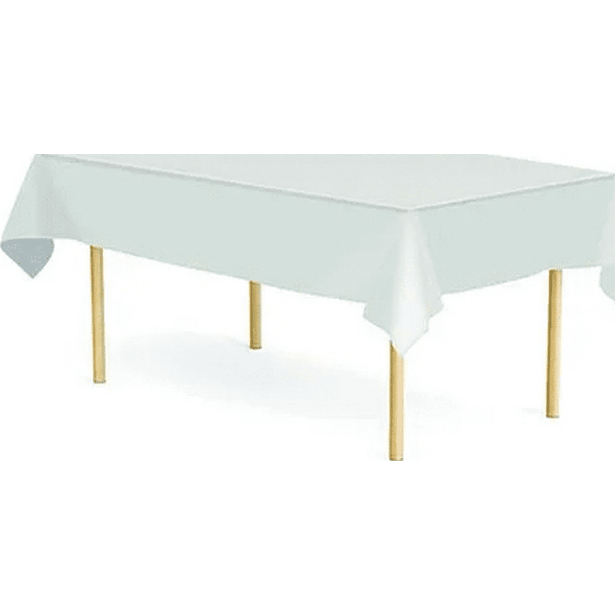 Genérico - Mantel Plástico Cumpleaños Fiesta Blanco