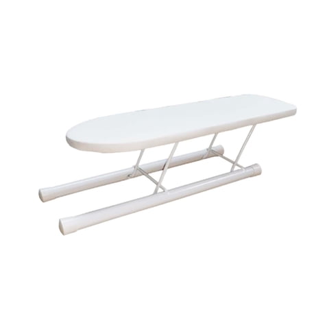 Bothyi - Mini Tabla De Planchar Antideslizante Con Patas Plegables Mesa De Planchar Para Dormitorio Hogar Blanco