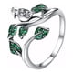 thumbnail image 1 of Anillo pajaro ajustable plata 925, 1 of 3