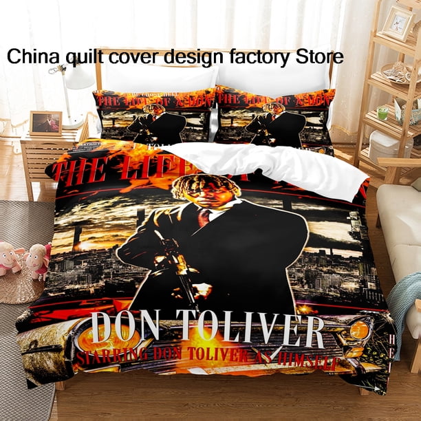 Don Toliver Bedding Set Single Twin Full Queen King Size Bed Set Adult Kid Bedroom Duvetcover Sets parure de lit BedBed Sheets
