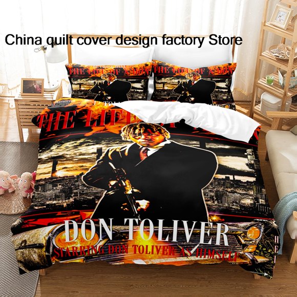 Don Toliver Bedding Set Single Twin Full Queen King Size Bed Set Adult Kid Bedroom Duvetcover Sets parure de lit BedBed Sheets