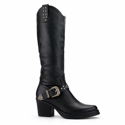 Bota Negro Mujer Casual Chalada Suzie
