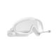 thumbnail image 2 of Gafas De Natación Gafas De Natación Gafas De Buceo De Marco Grande Con Tapones Para Los Oídos Blanco Transparente En Bolsa, 2 of 5
