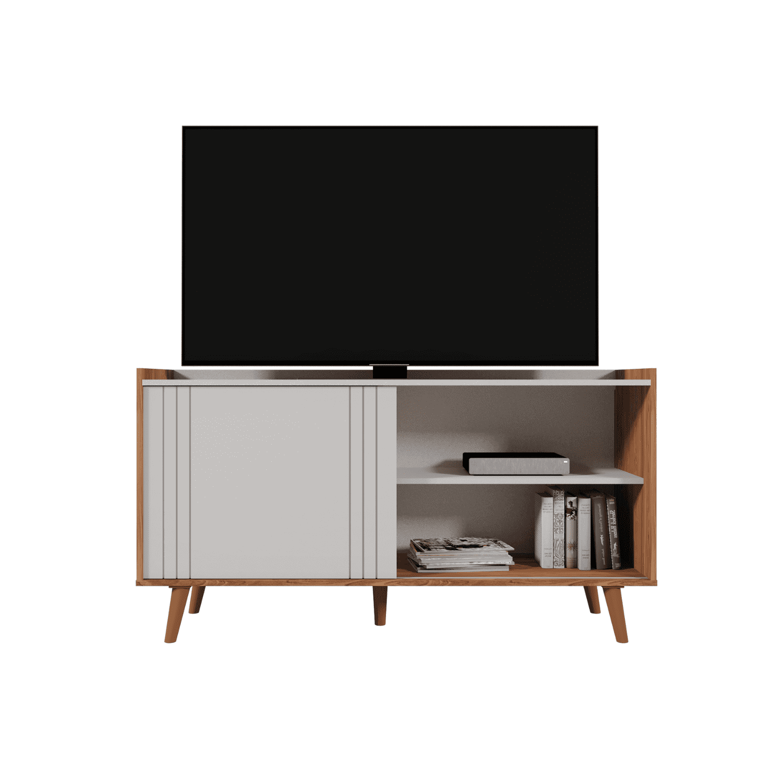 Exit - Rack Tv Hasta 50 Pulgadas Austin Gris Miel