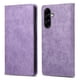 thumbnail image 1 of Funda tipo cartera con bloqueo RFID para Samsung Galaxy A57 5G Con tapa abatible, portatarjetas, cierre magnético, TPU y soporte Morado, 1 of 6
