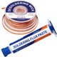 thumbnail image 1 of Pasta de soldadura Flux y mecha de soldadura Braid Lesnow de 10 cc/10 pies, 1 of 6