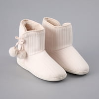 Bota Tejida Y Fur Flores Mujer 33790-17