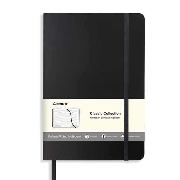 Cuaderno Comix A5 14x21 cm 240 páginas negro