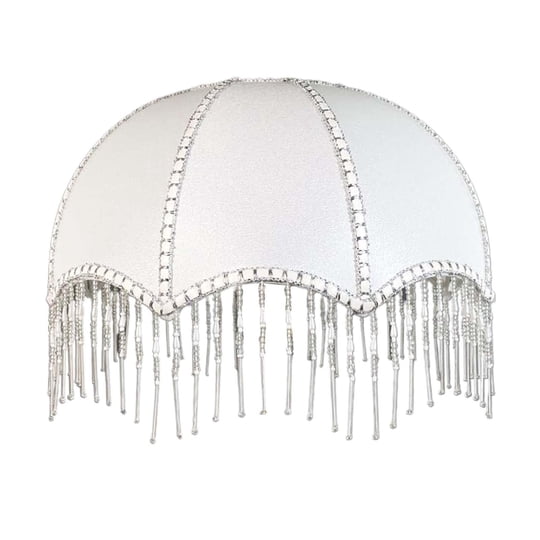 Uucntr - Cubierta De Pantalla De Lámpara De Mesa De Cúpula De Repuesto Con Borla Para Lámparas De Noche Estilo Elegante A