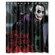 thumbnail image 1 of Cortina de ducha de Batman Joker con ganchos (60 x 72 pulgadas), 1 of 3