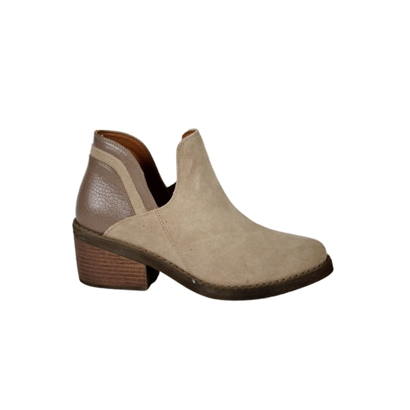 Botín Cuero Xiana Beige