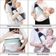 thumbnail image 3 of Baby Sling Carrier Ajustable Medio Envuelto Sling Hip Carrier Tela De Malla Transpirable Ligera Para Recién Nacido (verde), 3 of 3