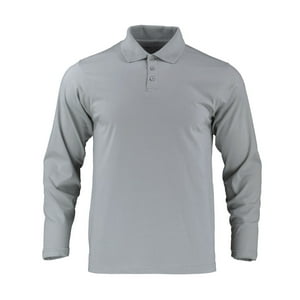T-World - Polera Polo Dryfresh Smooth® 60% Algodón M/L Hombre Gris