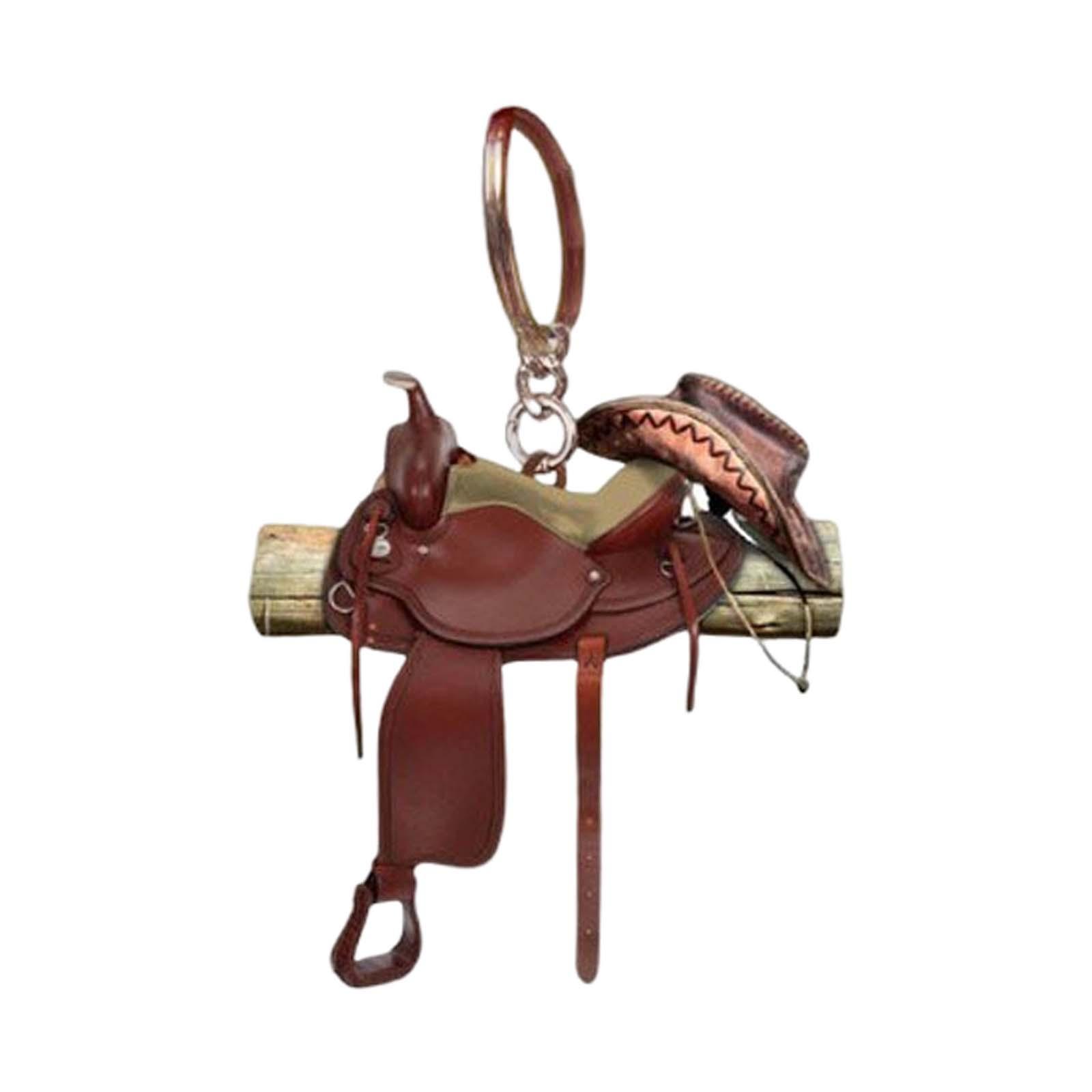 Bothyi - Llavero Llavero Durable Vaquero Para Bolso Decoración Bolsa Decoración Caballo Amante Estilo C