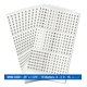 thumbnail image 2 of Libro de marcadores para cables Stranco Inc A-Z 0-15 de vinilo adhesivo, 2 of 4