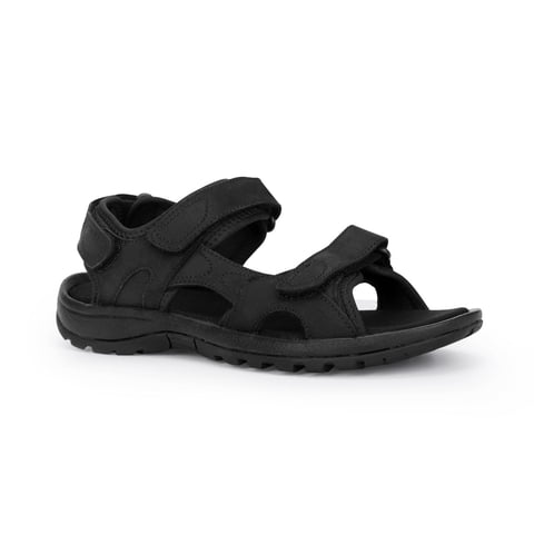Sandalias Hombre Cuero Coastown-9-01 Cardinale Negro 39
