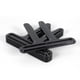 thumbnail image 1 of Calzos apilables para caja fuerte para armas, paquete de 6, negros, 1 of 8