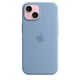 thumbnail image 2 of Funda de silicona para Apple iPhone 15 con MagSafe Winter Blue, 2 of 3