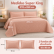 thumbnail image 2 of Cubrecama Verano Quilt Deluxe Super King 270x260 Cm Reversible 2 Fundas Coral, 2 of 3