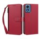 thumbnail image 3 of Funda con Billetera para [Motorola Moto G Play 2024 4G] con Bolsillo Zipper y Tarjetero Rojo, 3 of 6