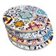 thumbnail image 1 of Set 4 Posavasos Colorido Ceramica Y Corcho 4 Piezas Redondo multicolor, 1 of 3