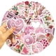 thumbnail image 3 of Stickers FYFDLLTF 100 unidades adhesivos estéticos rosa vintage impermeables, 3 of 8