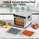 thumbnail image 2 of Deshidratador de alimentos Keenstar 9 bandejas acero inoxidable 1000W, 2 of 3