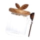 thumbnail image 5 of Frasco de vidrio con tapa y cuchara de jarra transparente tarro de té Jar de especias recipiente de café recipiente de café para azúcar de té de caram 500 ml, 5 of 5