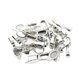 thumbnail image 4 of 30 Piezas De Pegamento Ovalado De Plata Antigua En Ajuste De Fianzas Para Collares Colgantes, 4 of 6