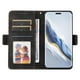 thumbnail image 3 of Carcasa FOXDOCK Honor Magic 6 Pro de cuero PU, diseño acolchado clásico, protección contra caídas y rayones, 3 of 5