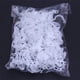 thumbnail image 4 of 50 pinzas de plástico para sujetar plantas, para melón, para atar ramas, para colgar, fijas, grandes para cabello grueso (blanco, 50 unidades), 4 of 7