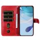 thumbnail image 3 of Funda tipo cartera para Infinix Hot 60i 4G con bolsillo con cremallera y ranuras para tarjetas – Función de soporte Rojo, 3 of 5