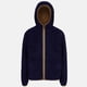 thumbnail image 2 of Chaqueta Jacques Polar Reversible Brown Blue, 2 of 2
