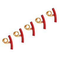 Ioensy - 5 Piezas Herramienta De Ahorro De Cambio De Rueda De Coche Protector De Llanta De Cambio De Neumático De Coche Rojo