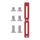 thumbnail image 1 of Adaptador Para Portabidón De Bicicleta, Adaptador Para Portabidón De Bicicleta Para Bicicletas Deportivas De Carretera, Rojo, 13,3 Cm, 1 of 5