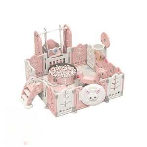 Babyluna - Corral Bebé Multiuso Con Alfombra Y 8 Juegos Incluidos